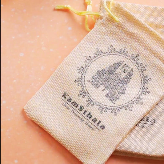 Bronze Aarti Vilakku Gift in Jute Bag