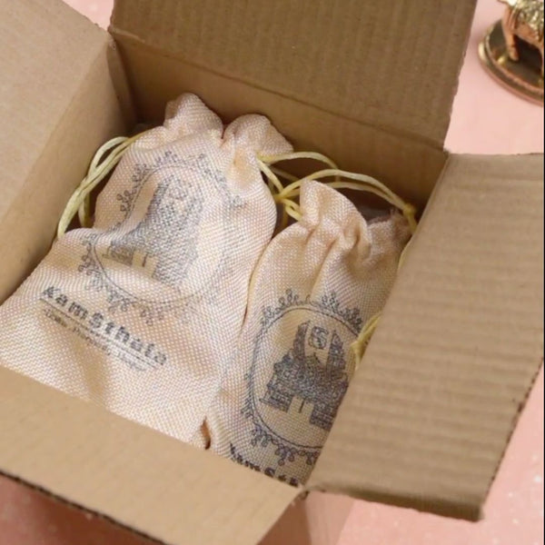 Bronze Mini Peedam Gift in Jute Bag