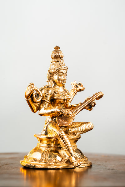 Bronze Saraswathi