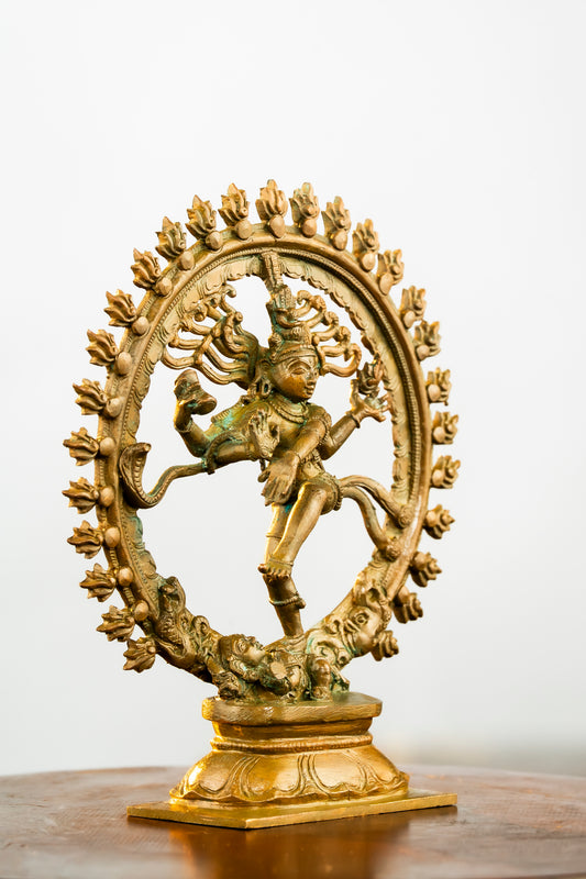 Antique Finished Bronze Natarajar -6"