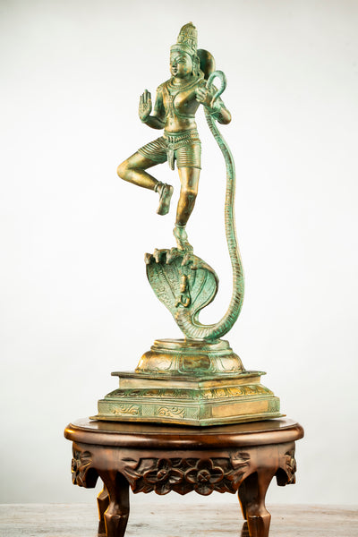 Antique Finished Elegant Kalinga Krishnan 17