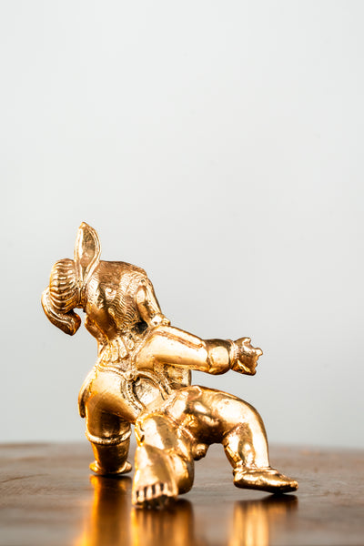 Bronze Crawling Krishna