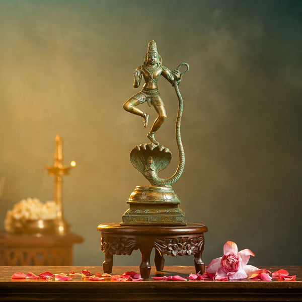 Antique Finished Elegant Kalinga Krishnan 17
