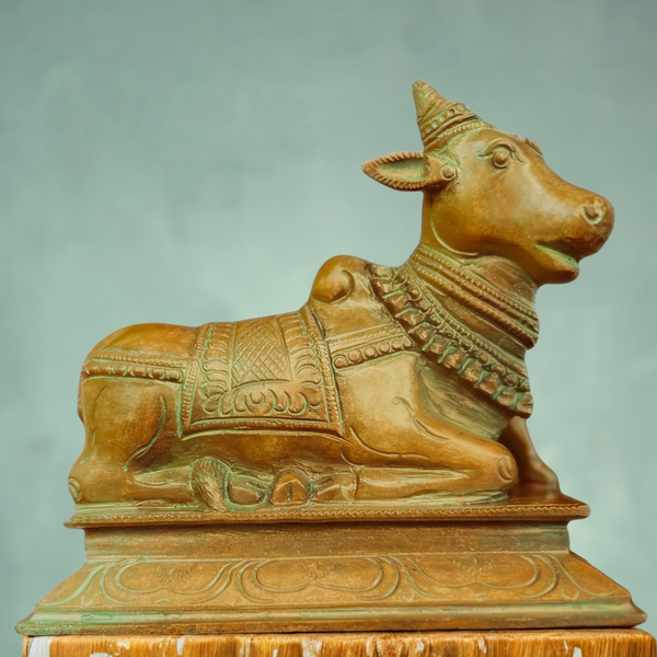 Antique Finished Nandhi