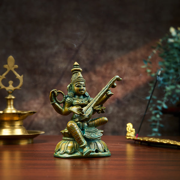 Antique Finished Saraswath - 6