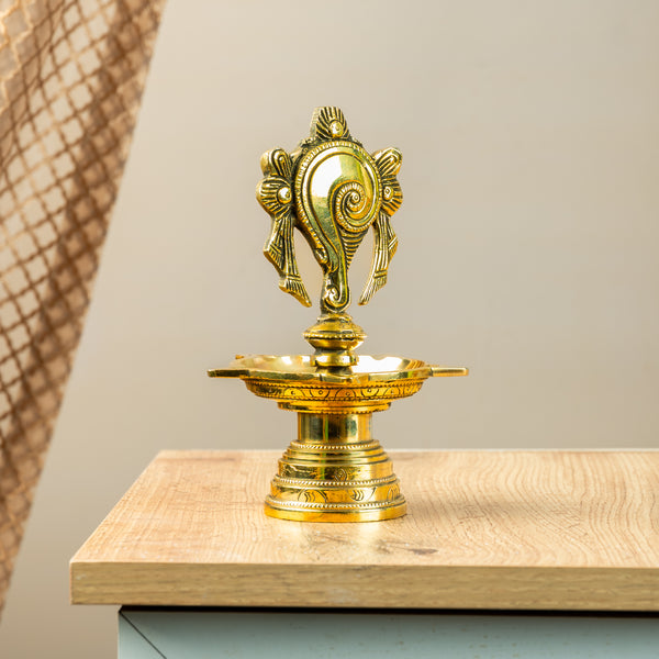 Bronze Changu Vilakku
