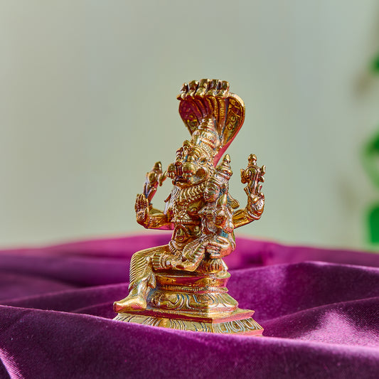 Bronze Lakshmi Narasimhar