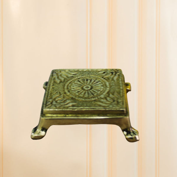 Bronze Mini Peedam Gift in Jute Bag