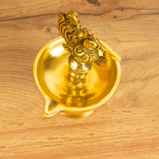 Anna Pakshi Single-Wick Vilakku