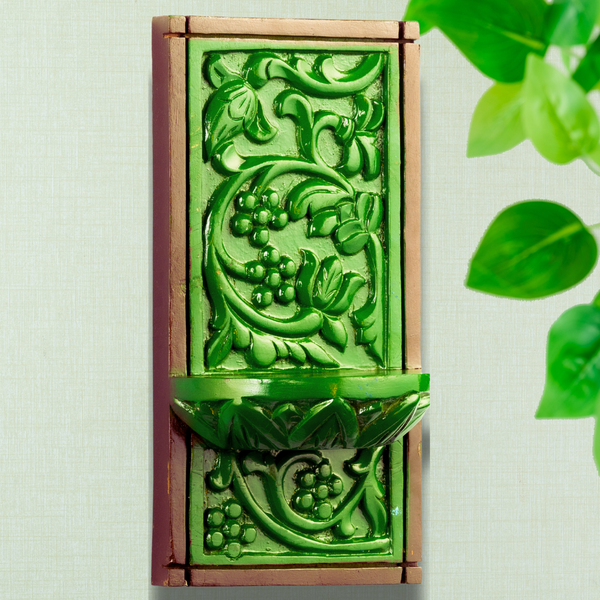 Elegant Wooden Wall Frame with Stand