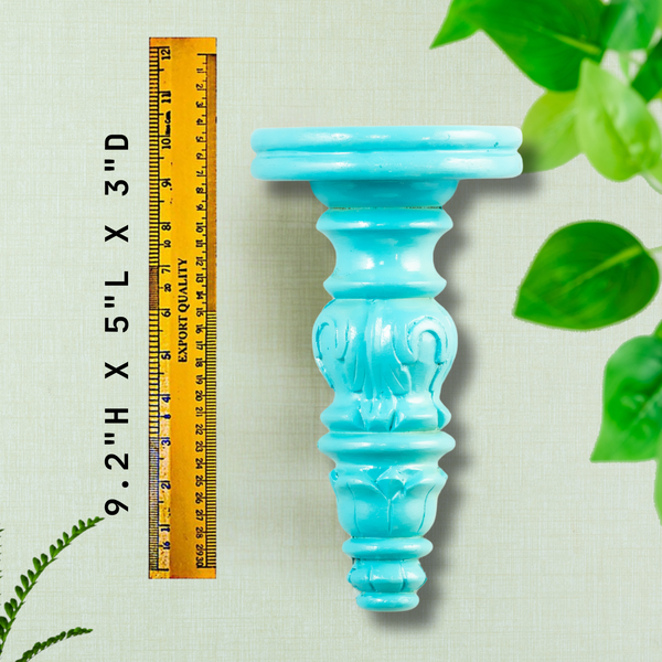 Wooden flower wall hanger