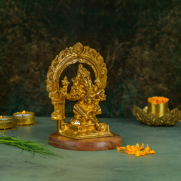 Bronze Pillayar with Arch 6