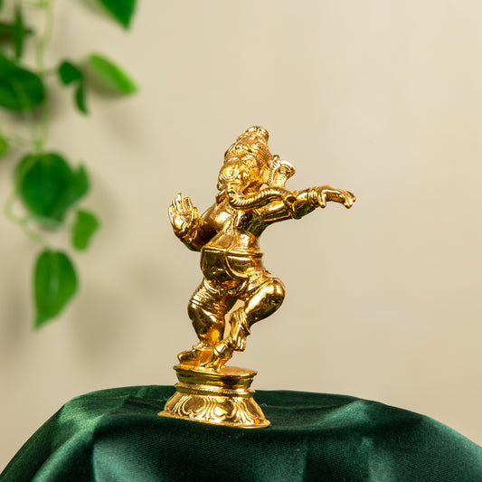 Bronze Dancing Ganesh - 3.5"