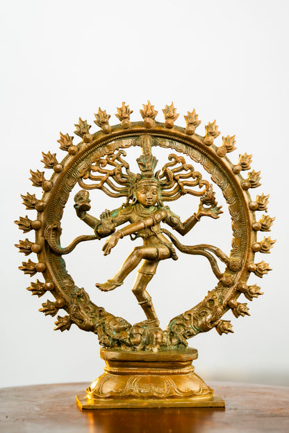 Antique Finished Bronze Natarajar -6"