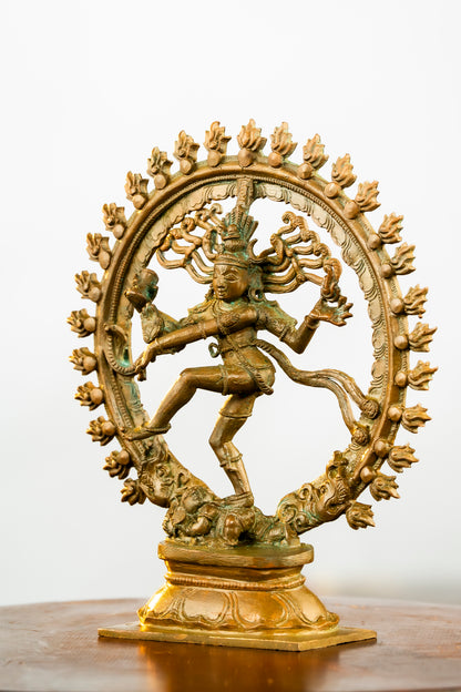 Antique Finished Bronze Natarajar -6"