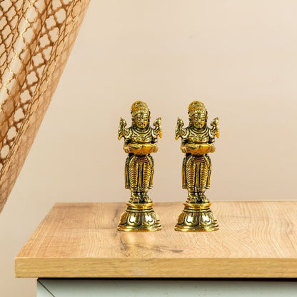 Mini Paavai Vilakku ( Pair -2 Deepams)