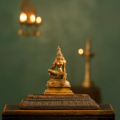 Antique Finished Boga Sakthi - 8"