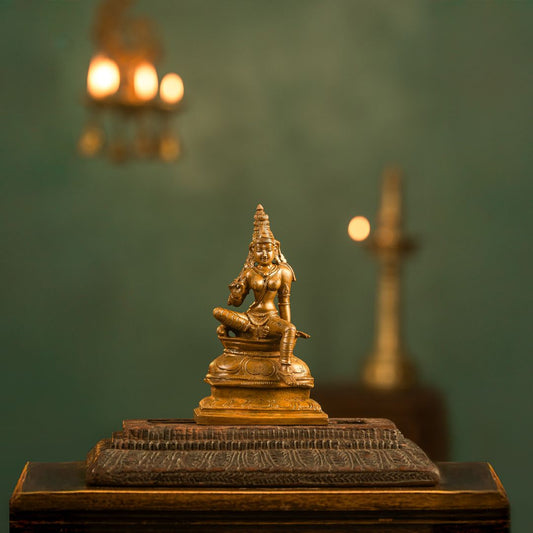 Antique Finished Boga Sakthi - 8"