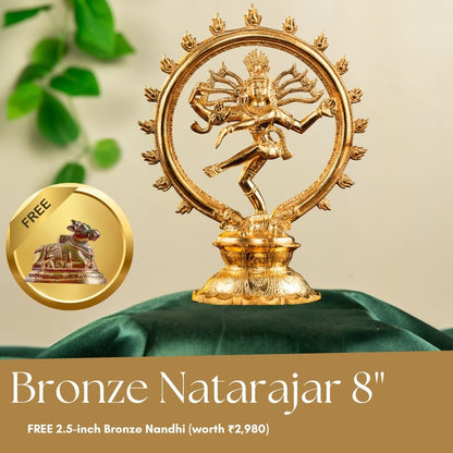 Bronze Natarajar - 8"