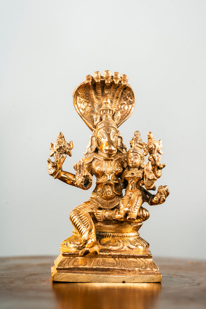 Bronze Lakshmi Hayagrivar