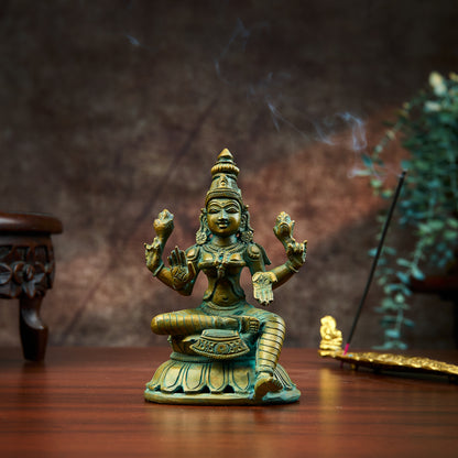 Antique Finished Lakshmi - 6"