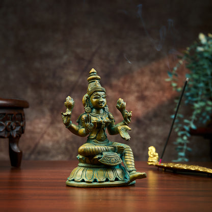 Antique Finished Lakshmi - 6"