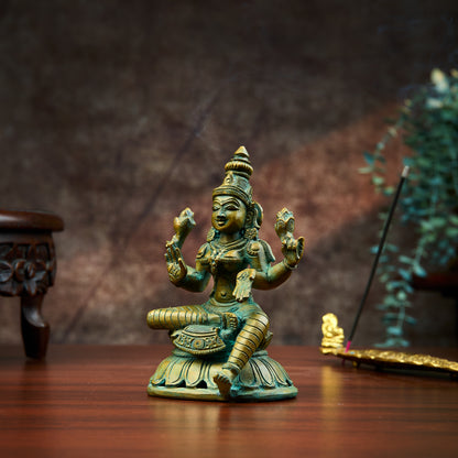 Antique Finished Lakshmi - 6"