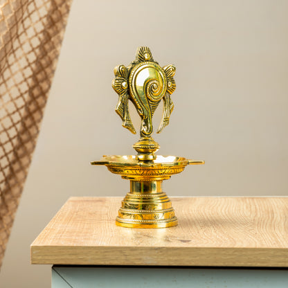 Bronze Changu Vilakku