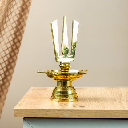 Bronze Namam Vilakku