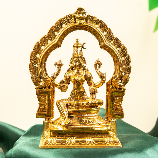 Bronze Bhuvaneshwari with Prabhavali