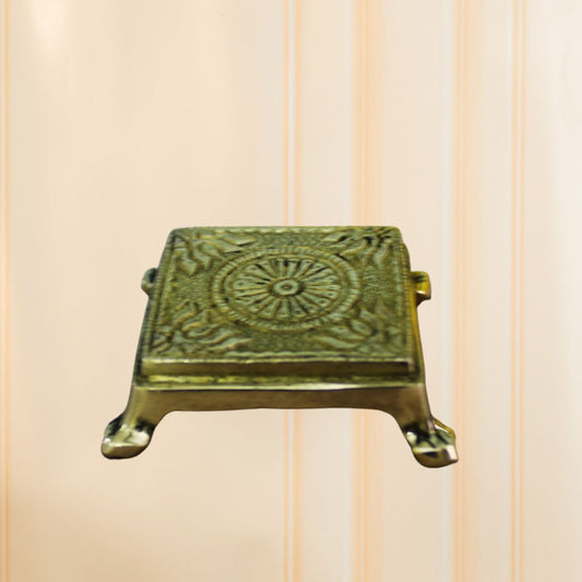 Bronze Mini Peedam Gift in Jute Bag