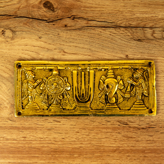 Bronze Changu Chakra Namam Wall Pannel