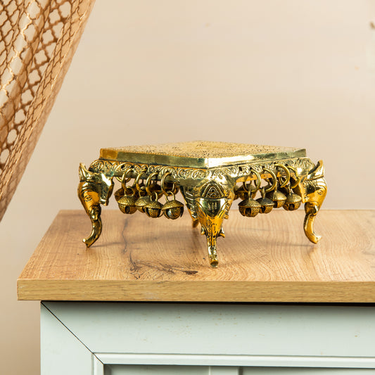 Four Side Elephant Base Peedam