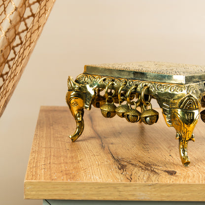 Four Side Elephant Base Peedam