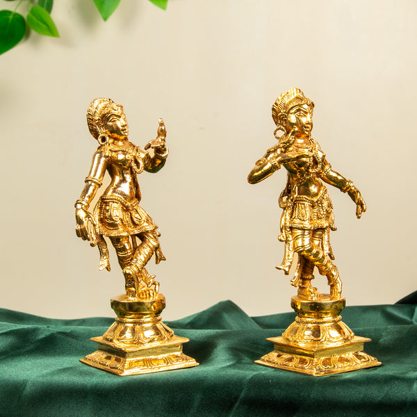 Bronze Dancing Doll (pair)