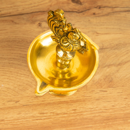 Anna Pakshi Single-Wick Vilakku