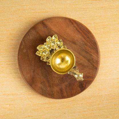 Small Mayil Iragu Vilakku (Pair)