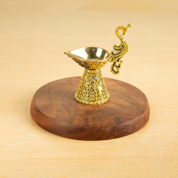 Small Mayil Vilakku (Pair)