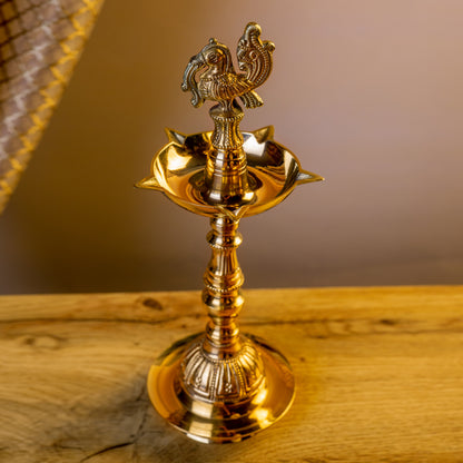 Annapakshi Kuthu Vilakku (Southern Style)