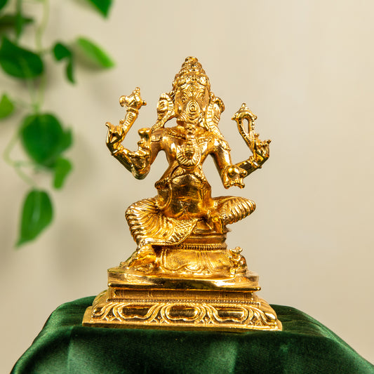 Bronze Ganapathi - 4"