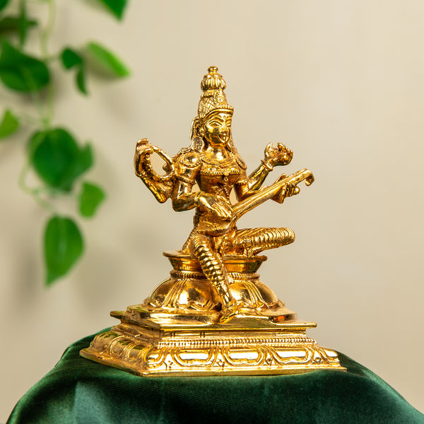 Bronze Saraswathi - 4