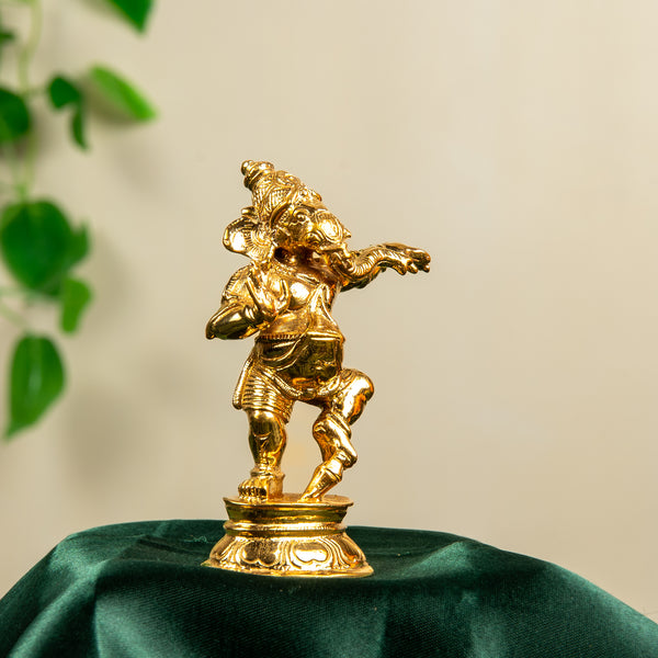Bronze Dancing Ganesh - 3.5
