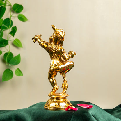 Bronze Navaneetha Krishna - 6"