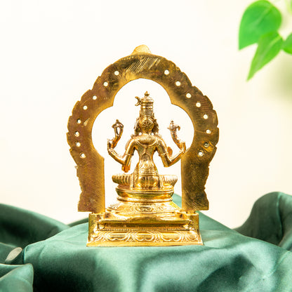 Bronze Bhuvaneshwari with Prabhavali