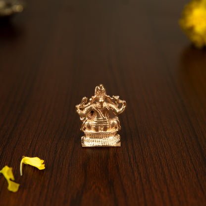Bronze Mini Lakshmi Vinayagar