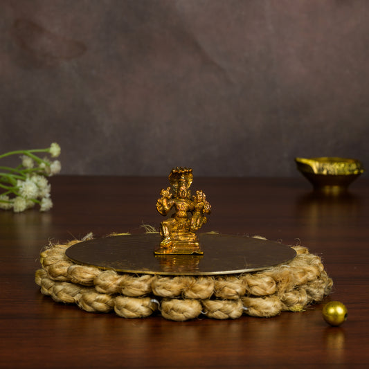 Bronze Mini Lakshi Narayanan