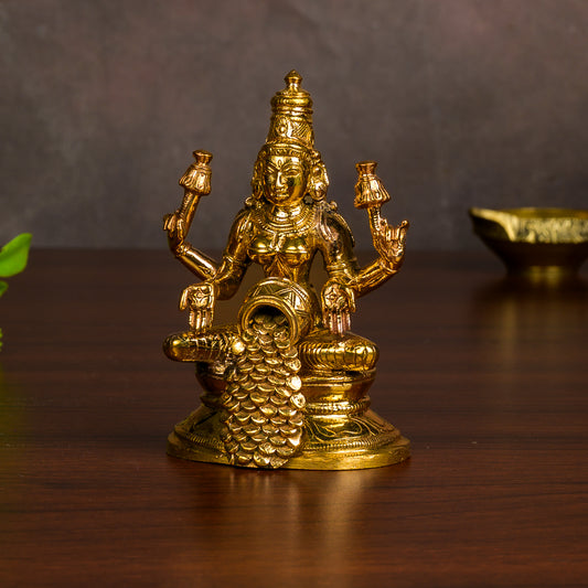 Bronze Gubeara Lakshmi 3"