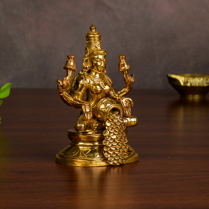 Bronze Gubeara Lakshmi 3"