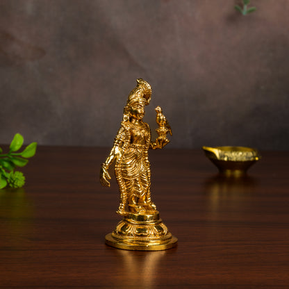 Bronze Krishnan and Andal