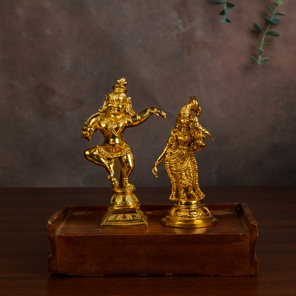 Bronze Krishnan and Andal